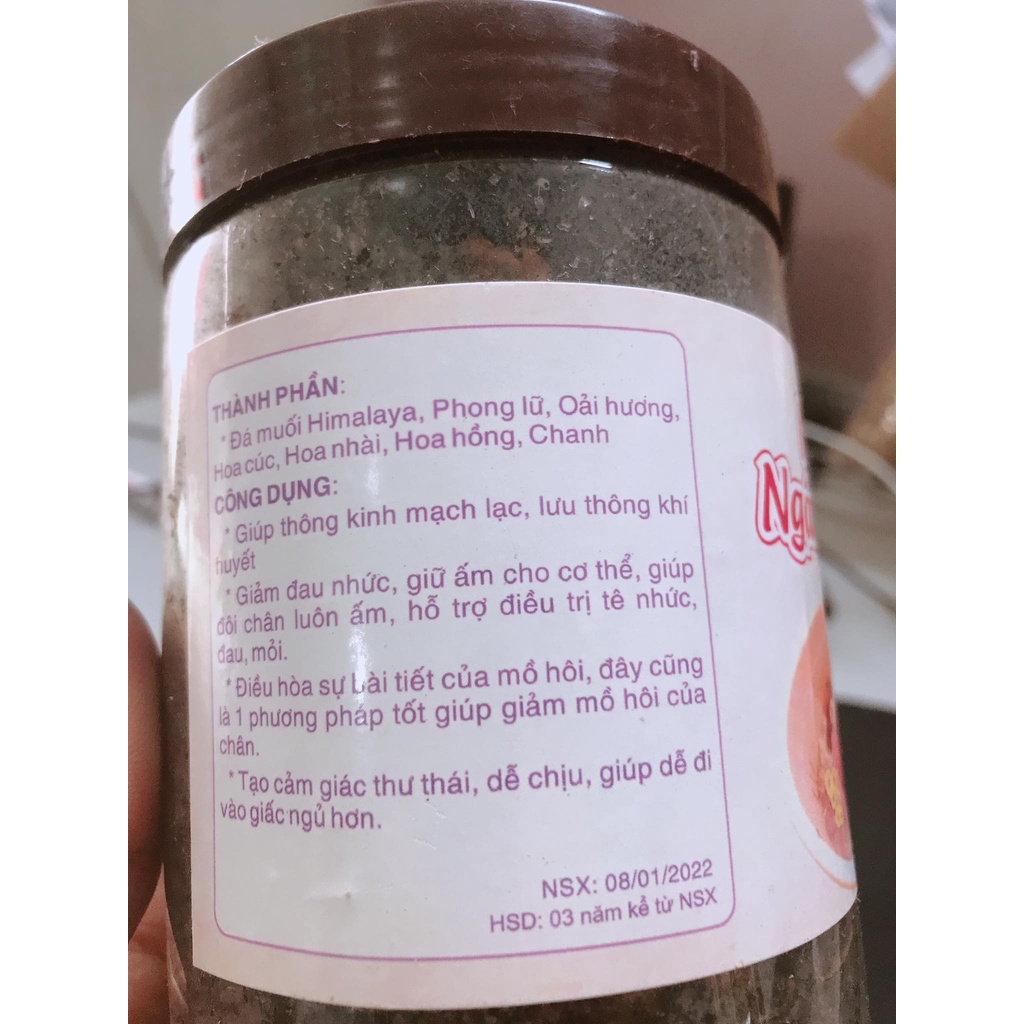 Muối Ngâm Chân Thảo Mộc ( Hũ 500g )