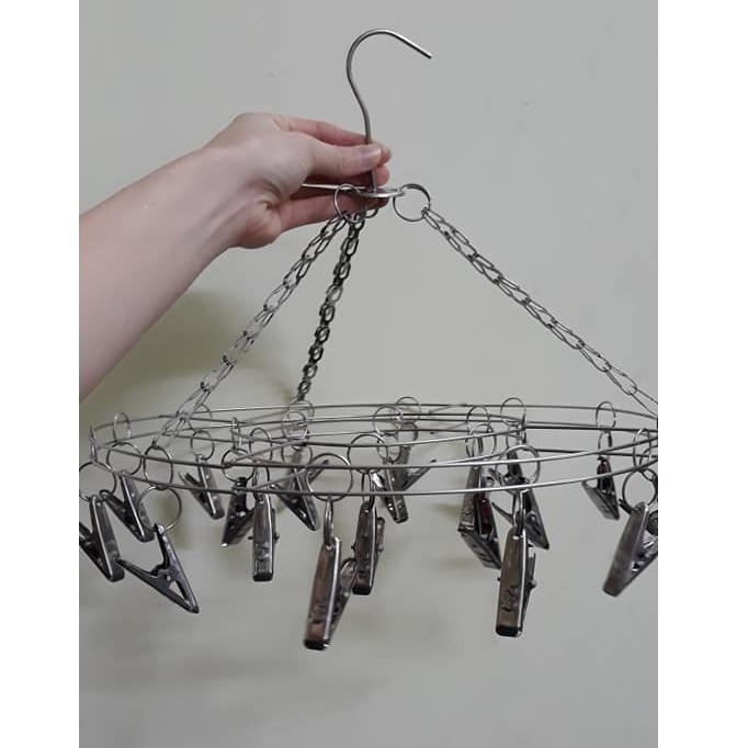 Móc treo inox chùm tròn