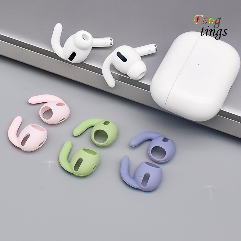 Cặp vỏ bọc silicone bảo vệ tai nghe Airpods Pro chống trượt/ chống rơi