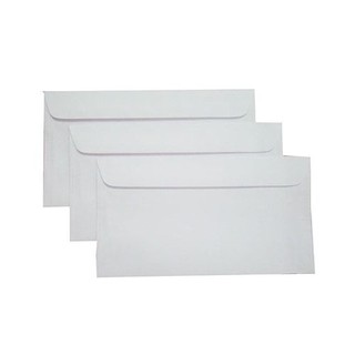 100 cái Bao thư trắng 12 x22 cm không keo