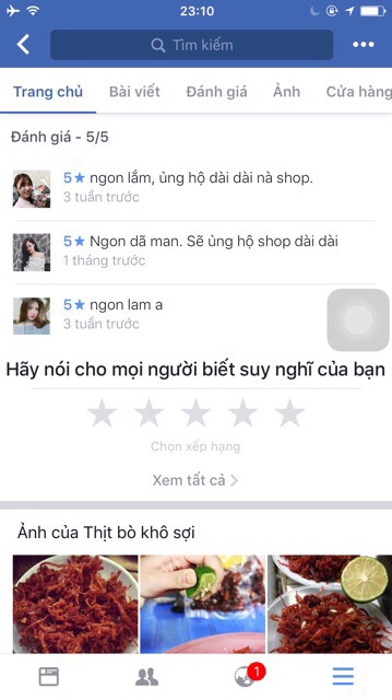 100gram Khô heo giả bò