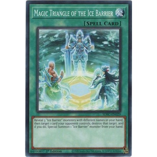 Thẻ bài Yugioh - TCG - Magic Triangle of the Ice Barrier / SDFC-EN029'