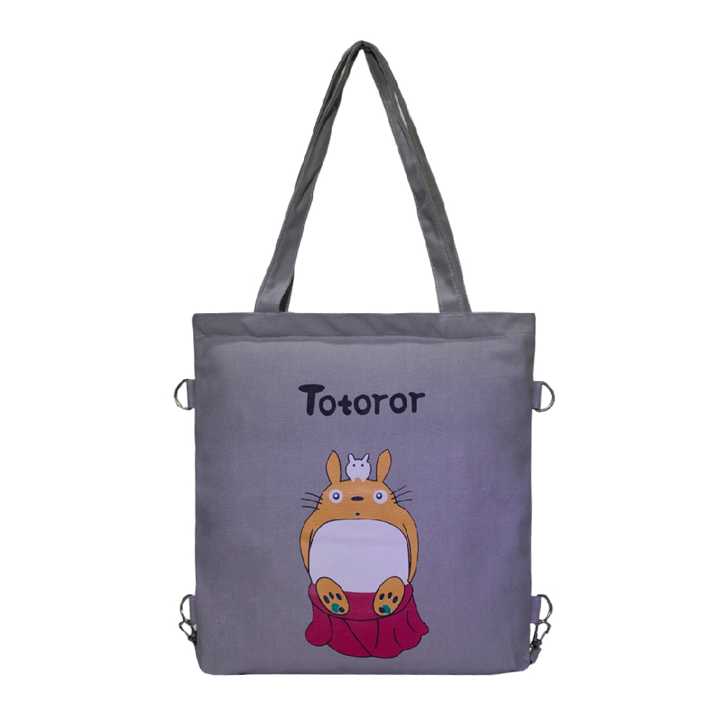 Túi Vải Đeo Chéo Tote Bag 3 Mèo Chồng XinhStore