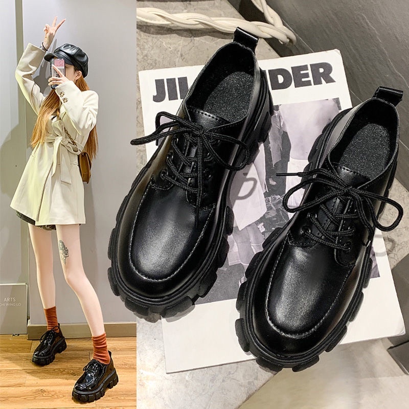 Giày bốt đế dày phong cách Hàn Quốc sành điệu cho nữ S2 | BigBuy360 - bigbuy360.vn