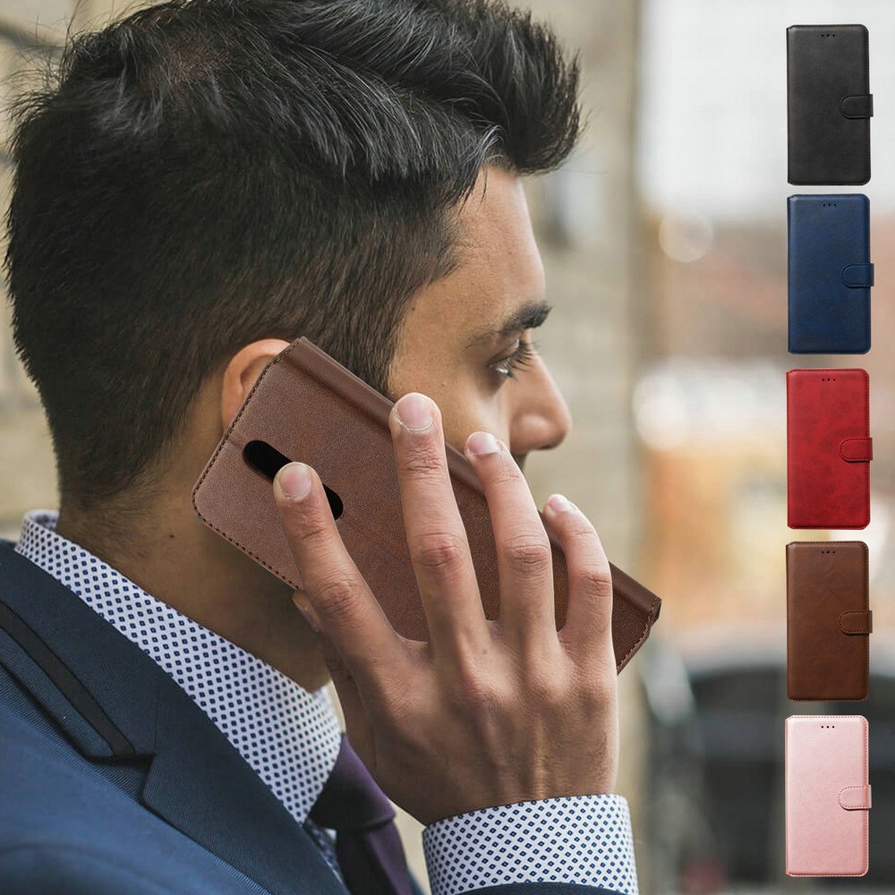 Bao da nắp lật nhiều màu tùy chọn cho OPPO A93 A73 A53 A15 A52 A92 A5 A9 2020 A31 A12 A12e F11 Pro F9 A7 A5s A3s | YYT | BigBuy360 - bigbuy360.vn