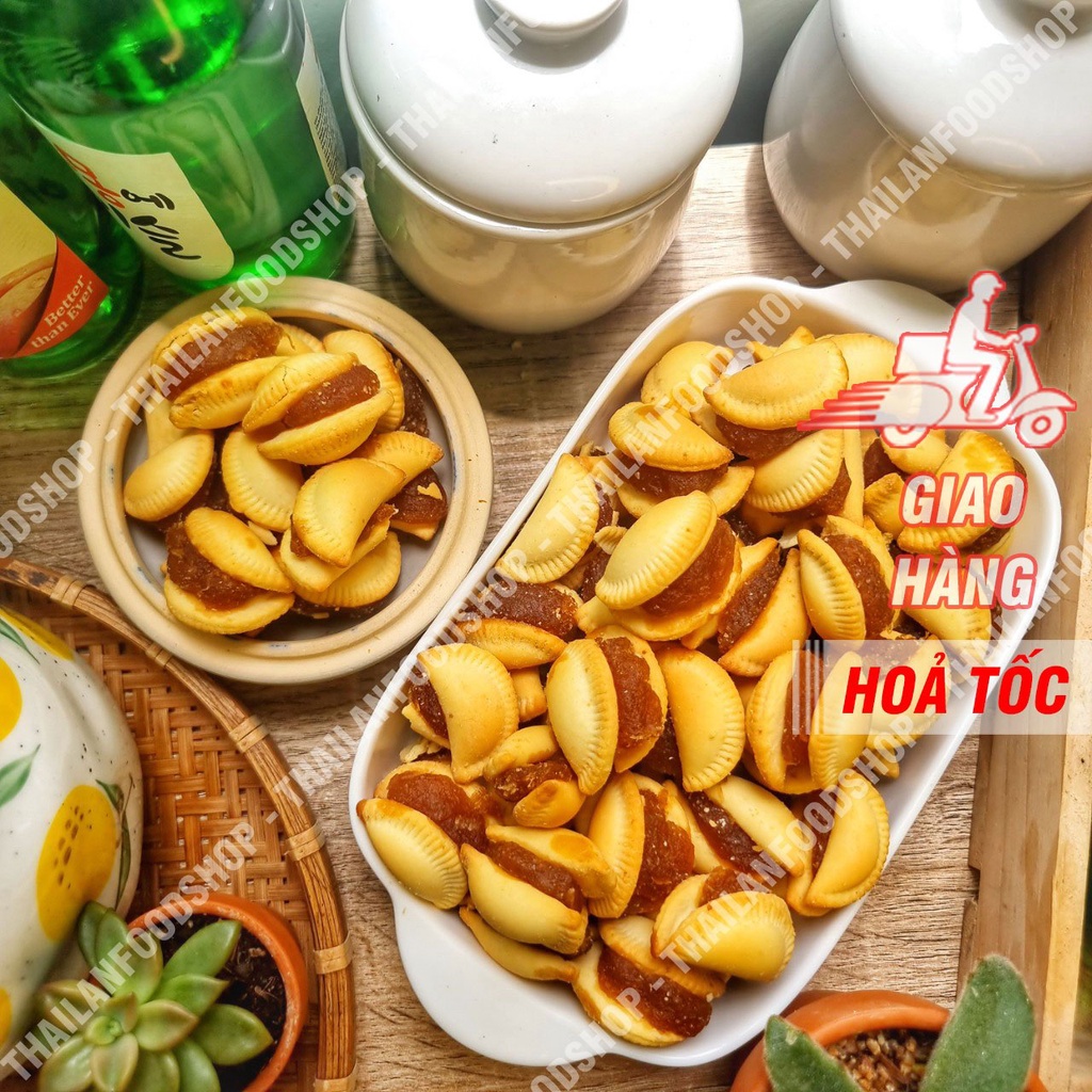 Bánh Sò Nhân Khóm (Thơm) Thái Lan Lon 300gr