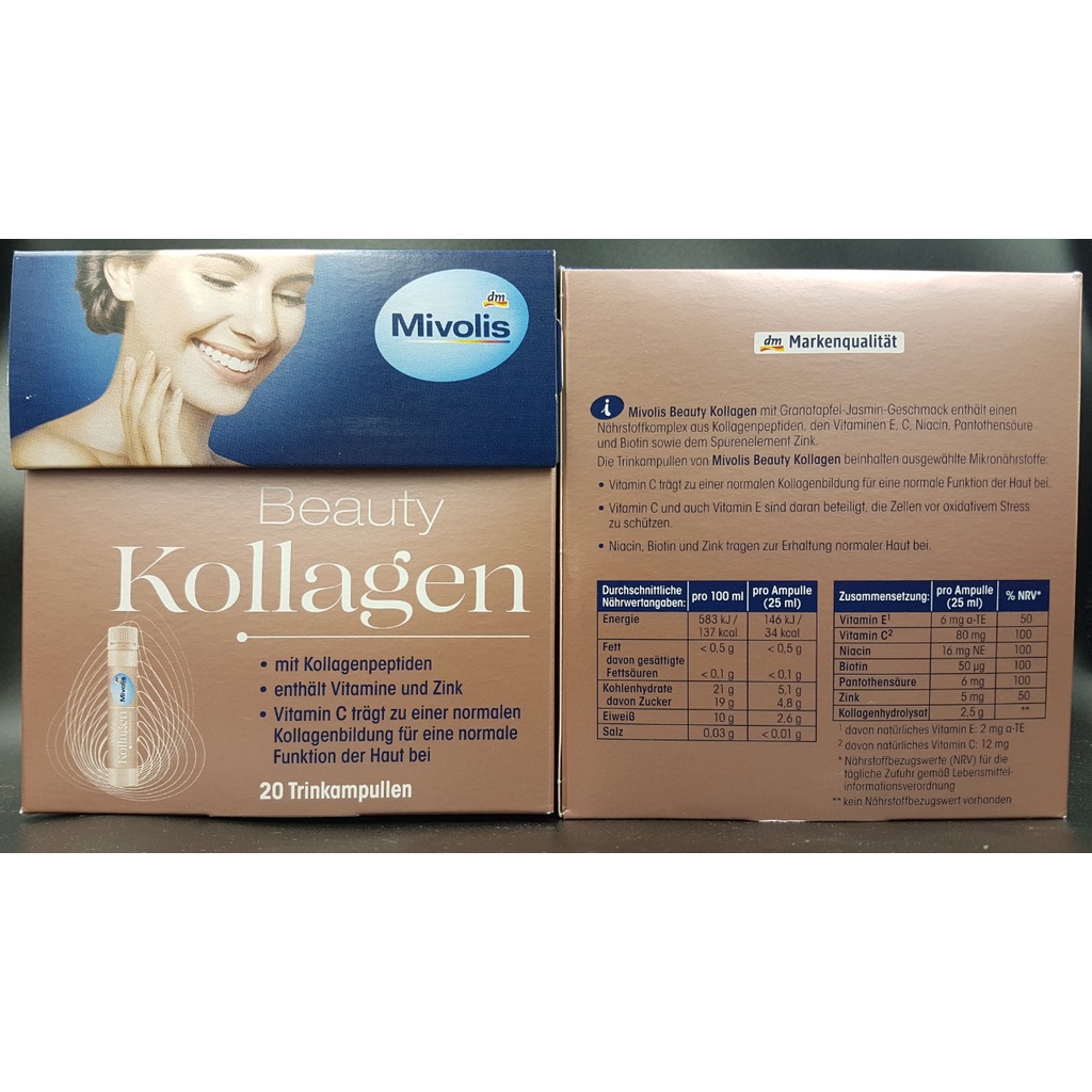 Mivolis Beauty Kollagen hộp 20 ống cuả Đức