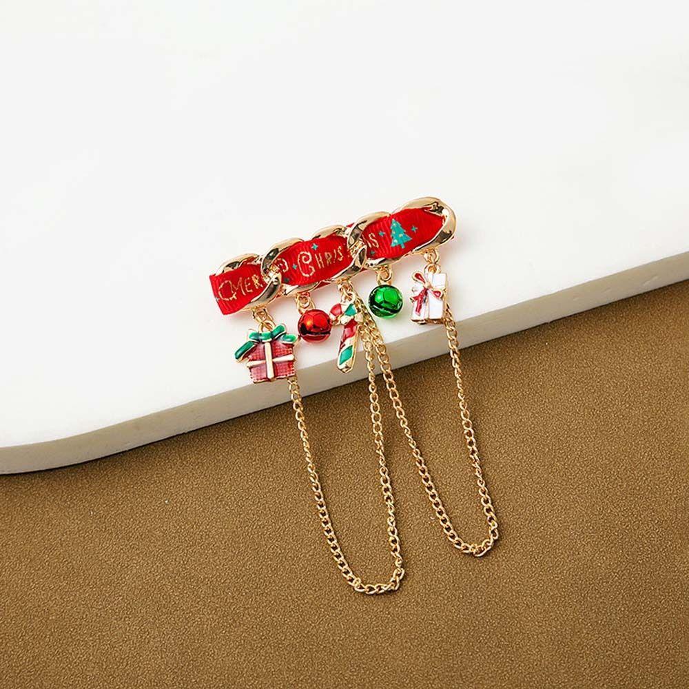 Ghim Cài Áo Trang Trí Hình Cây Thông Giáng Sinh