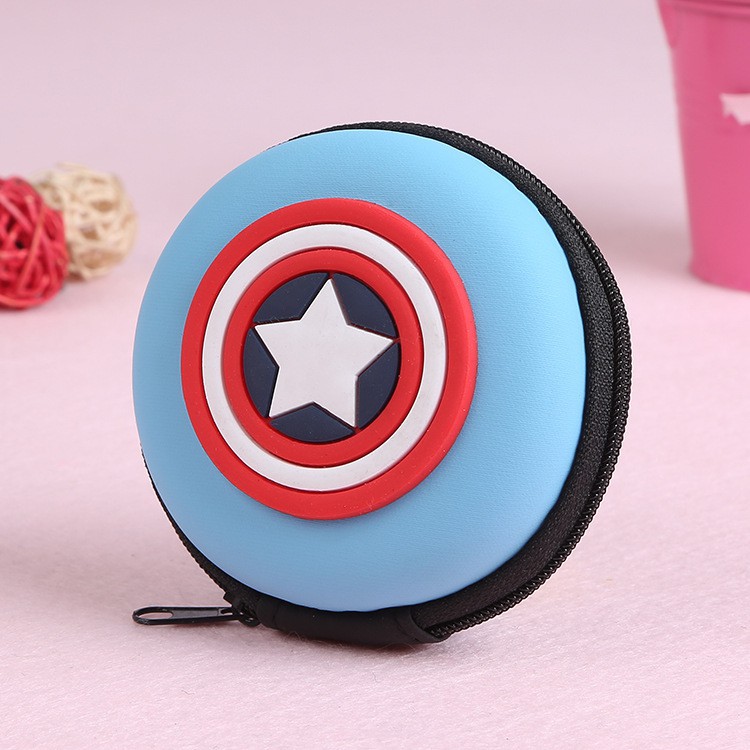 Hộp đựng tai nghe cáp sạc hoạt hình