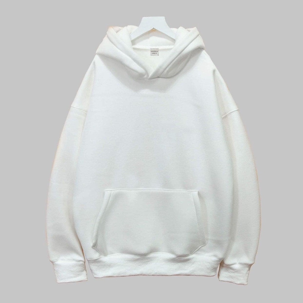 Áo hoodie trơn nỉ bông dài tay Unisex 5 màu hottrend, phong cách Hàn Quốc mùa thu đông RHD01