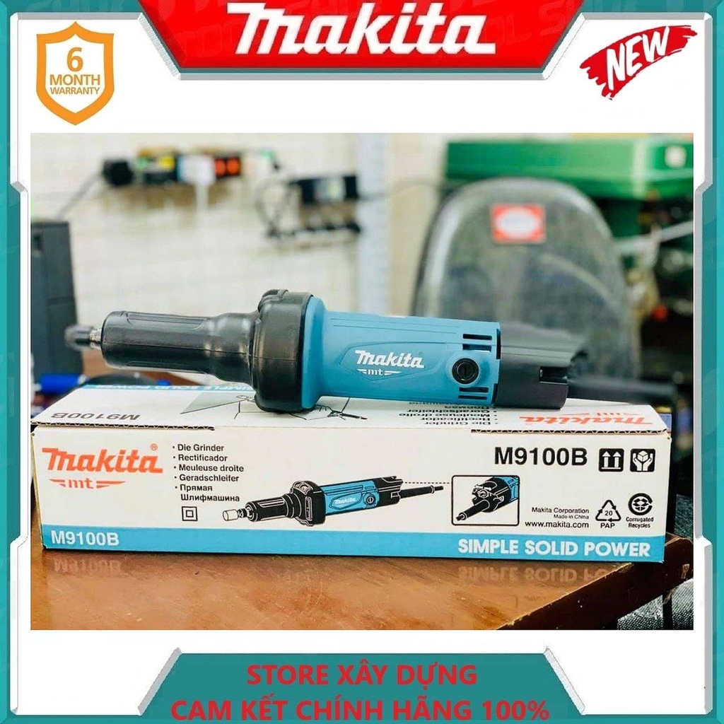 MÁY MÀI KHUÔN 6MM 480W MAKITA M9100B- HÀNG CHÍNH HÃNG