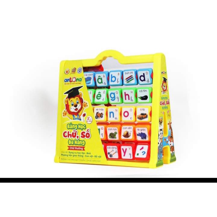 Kệ Chữ A Cho Bé Học Chữ Cái Và Số Đa Năng 5in1