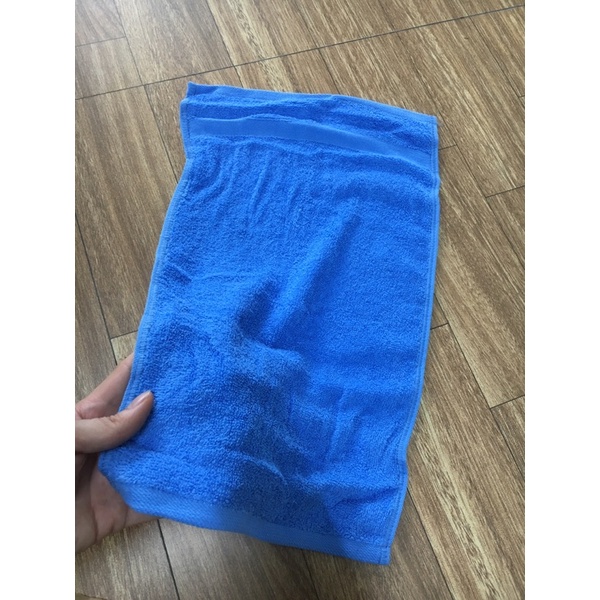 Khăn mặt màu xuất khẩu 28x48 cm, 100% cotton