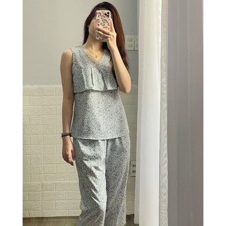 | Ảnh Thật | ĐỒ BỘ QUẦN LỬNG ÁO SÁT NÁCH