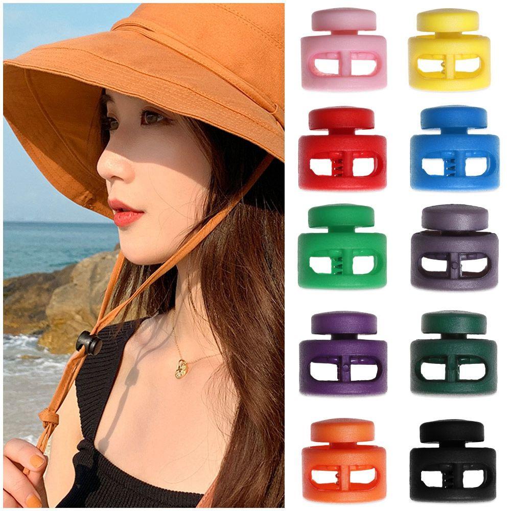20 Nút Kẹp Nhựa 16 * 15mm Thiết Kế Hai Lỗ Tiện Dụng Khi Chơi Thể Thao