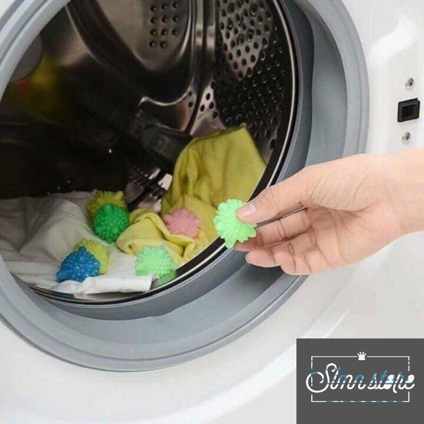 Bông Giặt Mini, Đánh Tan Vết Bẩn, Mùi Hôi và Vi Khuẩn. (Màu Ngẫu Nhiên). Slmn_BGMini