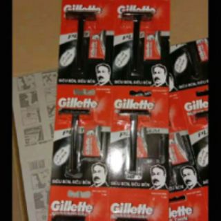 Sỉ 1 thùng bàn cạo Gillette Super Thin ( 24 vỉ)