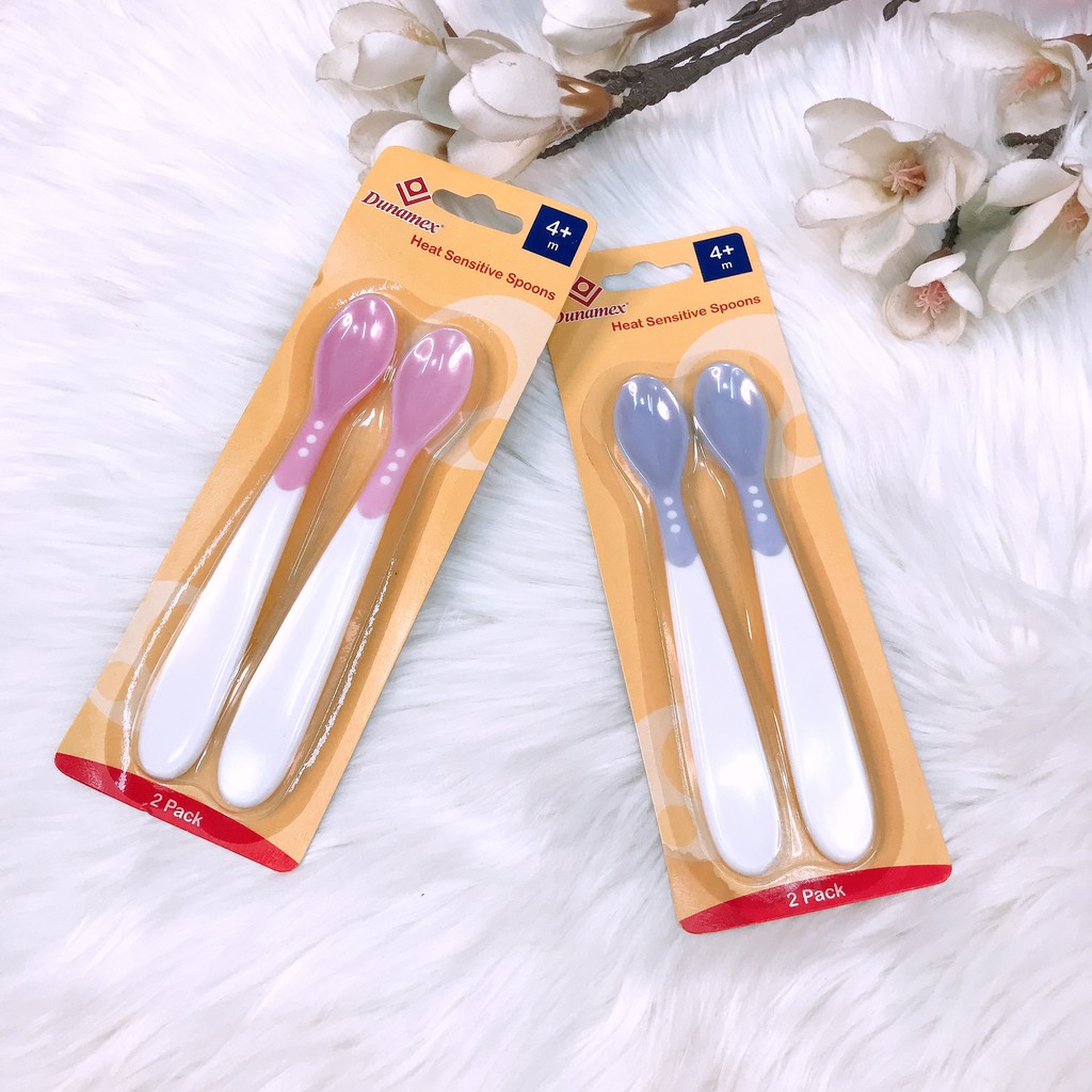 Thìa cảm ứng nhiệt Dunamex bộ 2 SALE SỐC