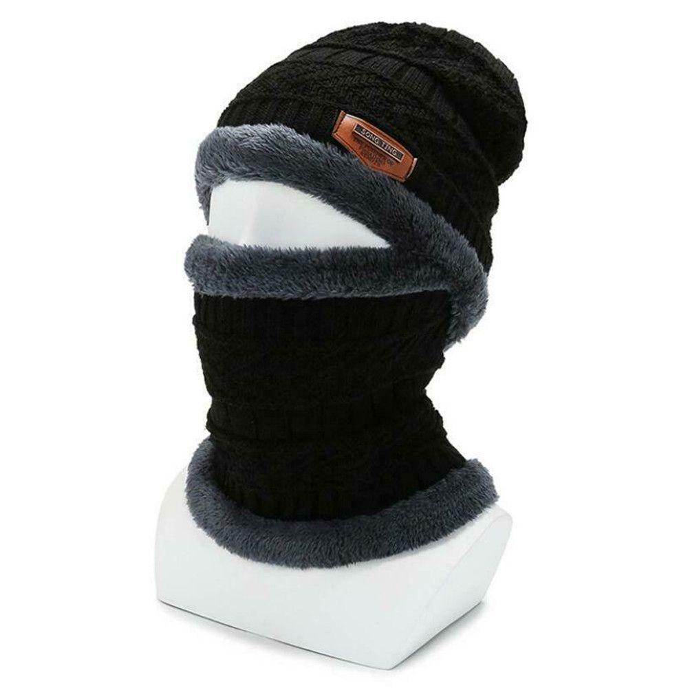 Mũ beanie Kèm Khăn Choàng Mềm Mại Thời Trang Cho Nam Và Nữ