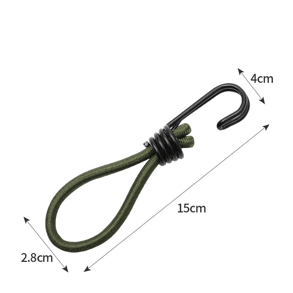 Set 4 Dây Co Giãn Có Thể Tái Sử Dụng Dùng Để Buộc Lều Trại