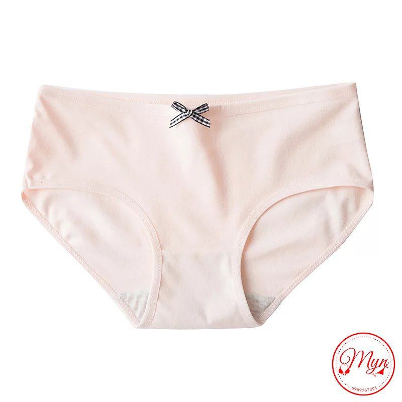 QUẦN LÓT TRƠN COTTON ĐÍNH NƠ mã 978 | BigBuy360 - bigbuy360.vn