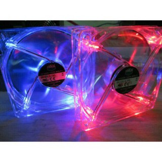 LT052 Fan case led 8cm cánh trong