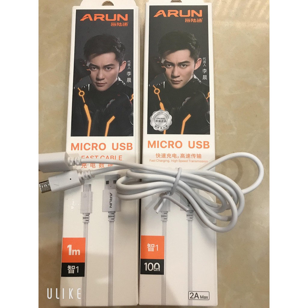 [XẢ KHO] Dây Cáp sạc Arun MicroUSB dành cho Các Dòng Android dài 1m,Dây Chính Hiệu Sạc Nhanh, ít Lỗi - Amaxi