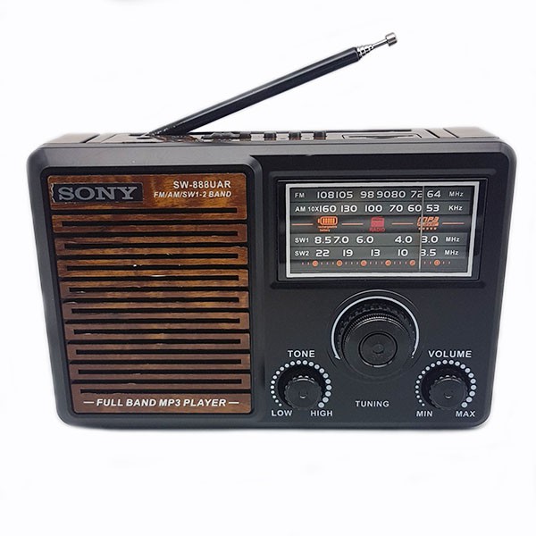 Ðài Radio Sony Nhật Hàng Bãi Chuyên dụng ÐỌC THẺ Nhớ, USB MP3 SONY SW-888UAR/ SW-999UAR Loa Ðài FM Nghe Nhac Chất Lượng