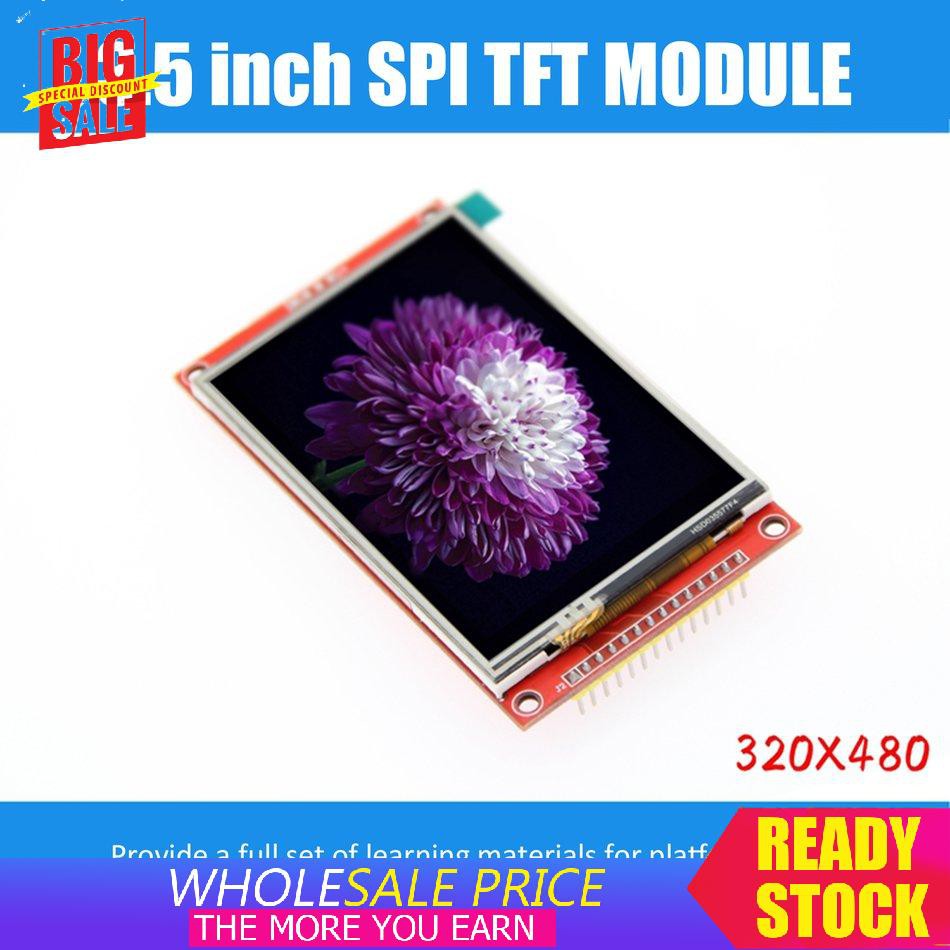 Mô Đun Màn Hình Lcd 3.5 Inch 320x480 Spi Spi Tft Ic Ili9341 Cho Mcu Click