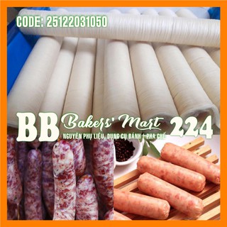 Vỏ COLLAGEN làm xúc xích, lạp xưởng - 1 cái (24mm)