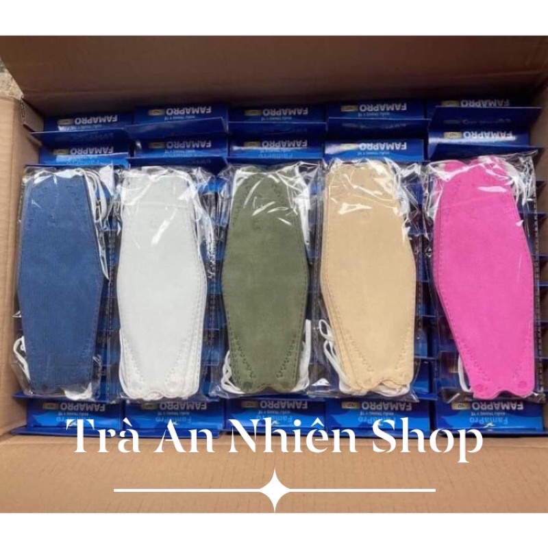 [4D KF94] FAMAPRO 4D Khẩu trang y tế cao cấp kháng khuẩn 3 lớp | BigBuy360 - bigbuy360.vn