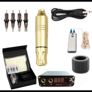 Combo  bộ máy pen cho xăm hình nghệ thuật,  phun thẩm mỹ