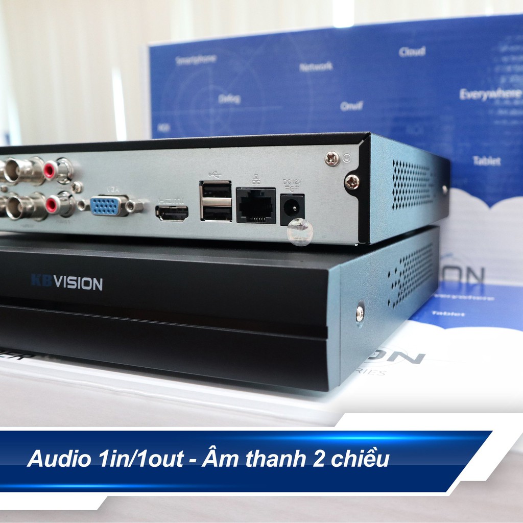 Đầu Ghi Hình Camera KBVision KX-A7104SD6, Chuẩn Nén Hình Ảnh H.264, Hỗ Trợ Âm Thanh 2 Chiều, Hỗ Trợ Chuẩn Onvif 2.4 | BigBuy360 - bigbuy360.vn
