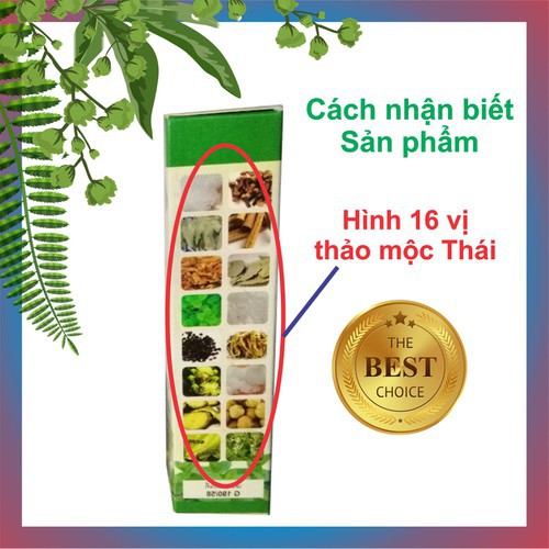 Dầu Sâm Thái Lan 16 Vị Thảo Dược  Dâu 001