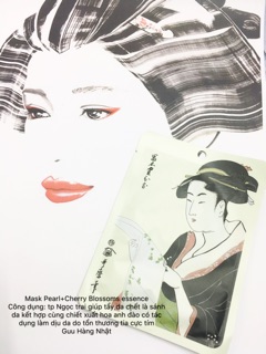 Mặt nạ dưỡng da Mitomo Geisha 1 miếng