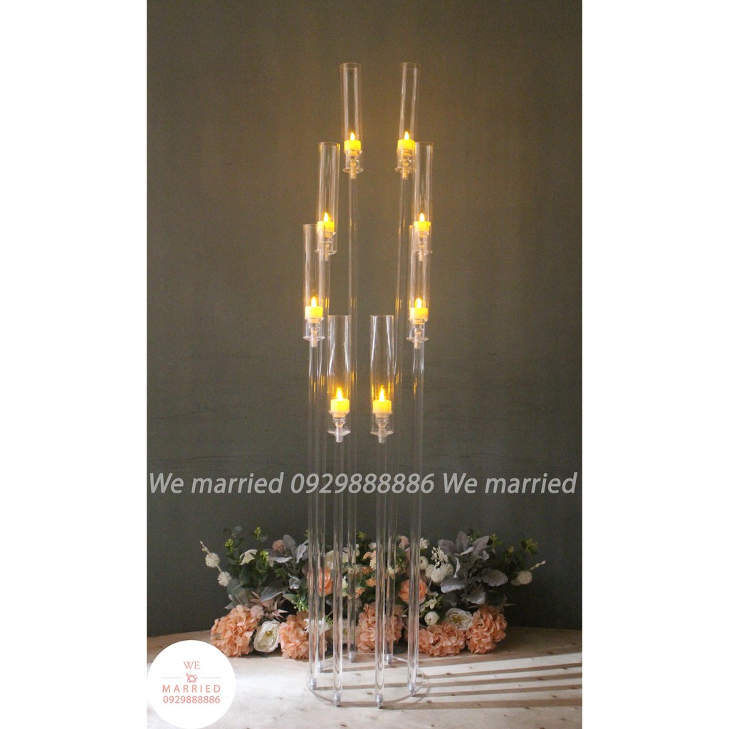 Dẫn lối mika 8 đầu đế tròn - AD055