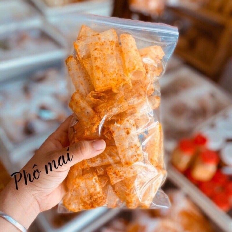 10 bịt bánh tráng cuộn phomai 42k