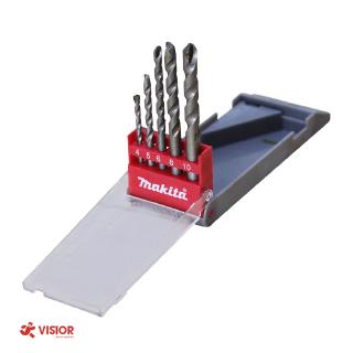 Bộ mũi khoan 5 mũi Makita D-05175 từ 4mm đến 10 mm