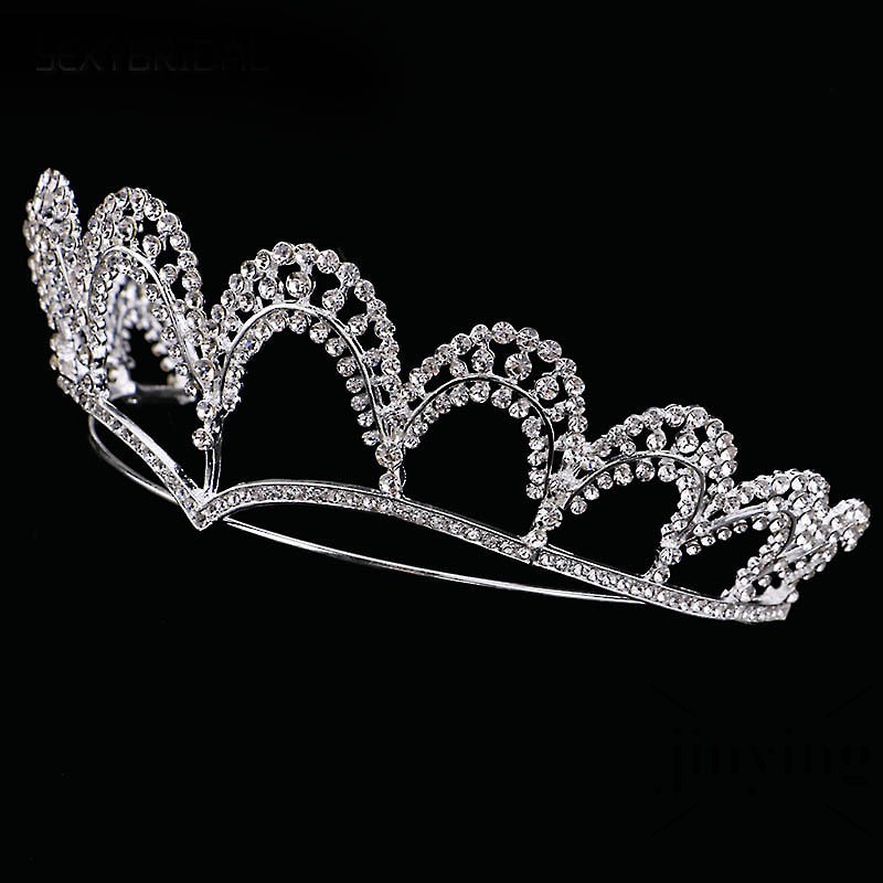 Vương miện cô dâu GETNOIVAS đính đá thời trang