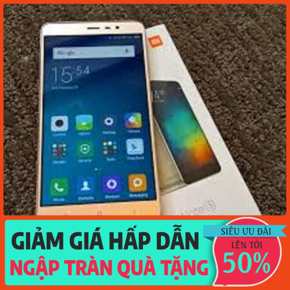 HÀNG HẤP DẪN . điện thoại Xiaomi Note 3 - Xiaomi Redmi Note 3 2 sim ram 3G/32G mới, pin 4000mah, có Tiếng Việt . NGÀY