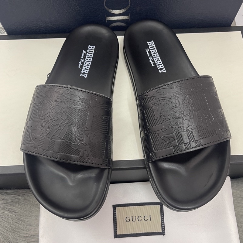 Dép quai ngang nam con ngựa đen mới nhất kèm ảnh thật