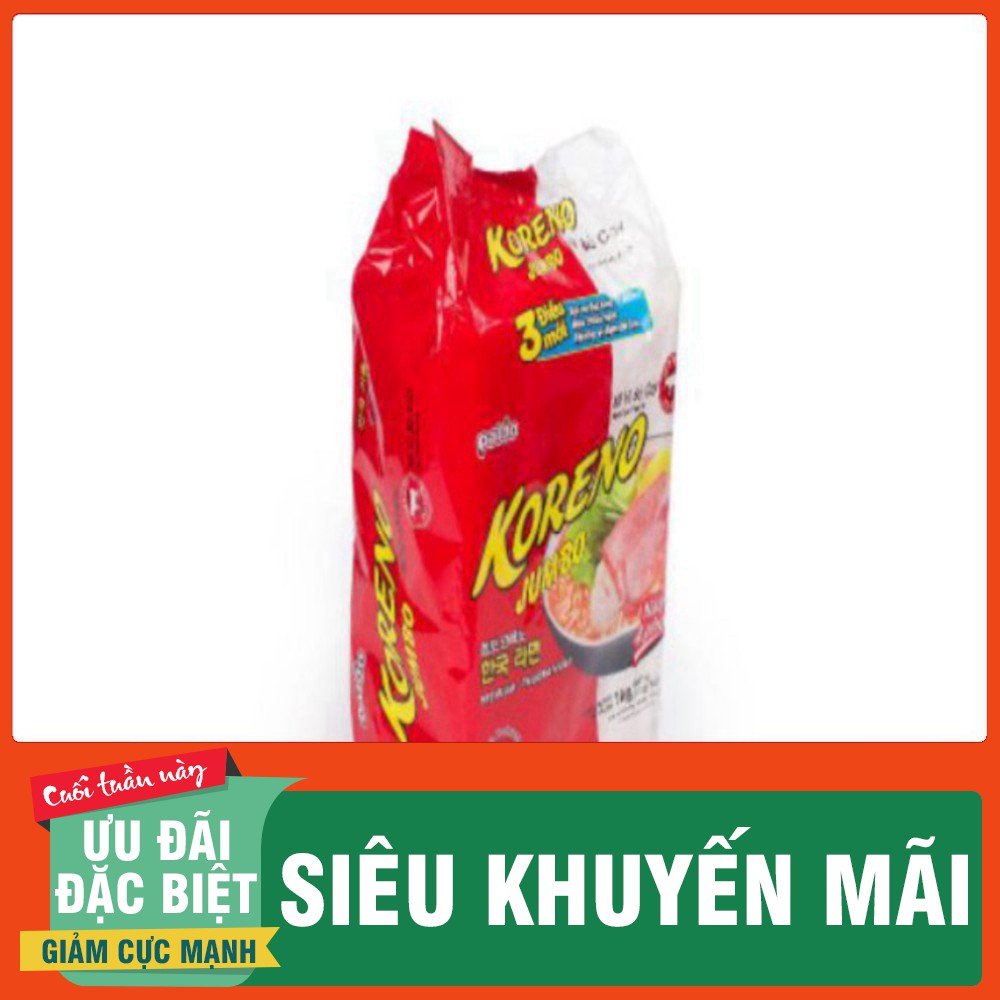 MỲ HÀN QUỐC KORENO JUMBO - Mỳ ăn liền ngon số 1 hàn quốc