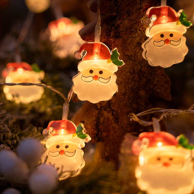 Dây đèn led trang trí noel, đèn led trang trang trí cây thông giáng sinh