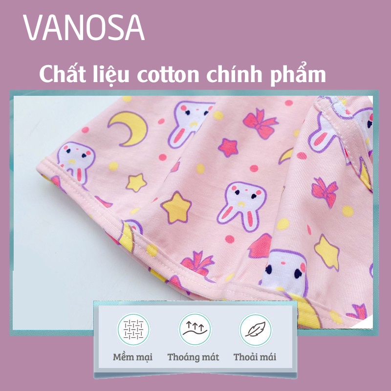 Áo choàng chống nắng cho bé VANOSA - chất liệu cotton hàn cao cấp AC10