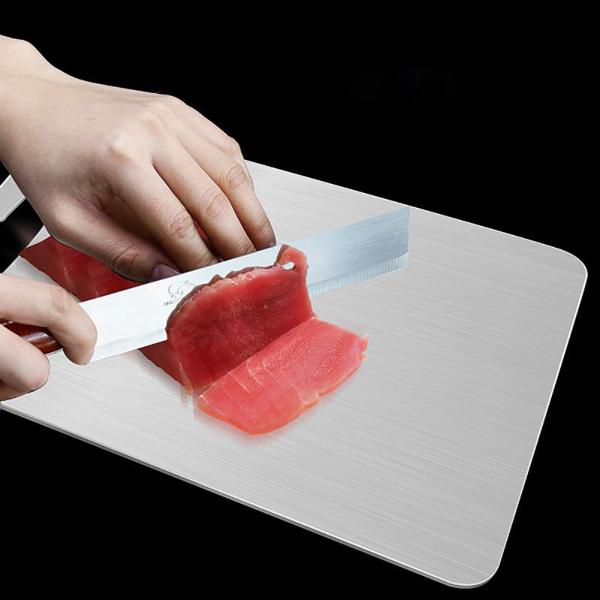 Thicken Stainless Steel Double Side Cutting Board