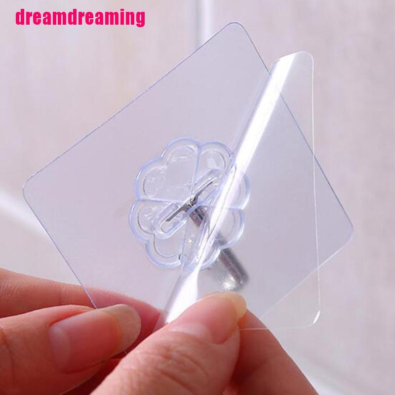 1 Móc Treo Đồ Gắn Tường Trong Suốt Tiện Lợi Dành Cho Nhà Tắm