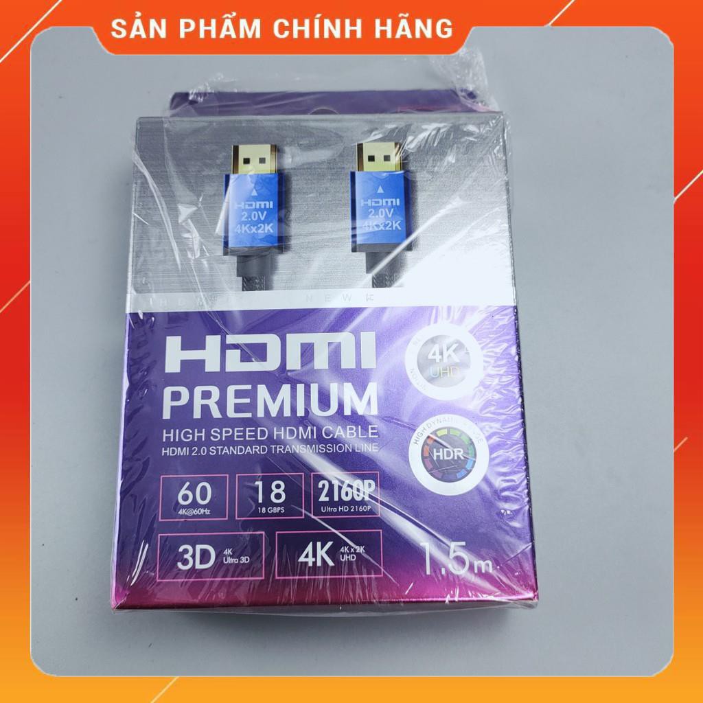 Dây HDMI 2.0 hỗ trợ 4k 2k dài 1.5m hàng nhật xịn Full Box dailyphukien