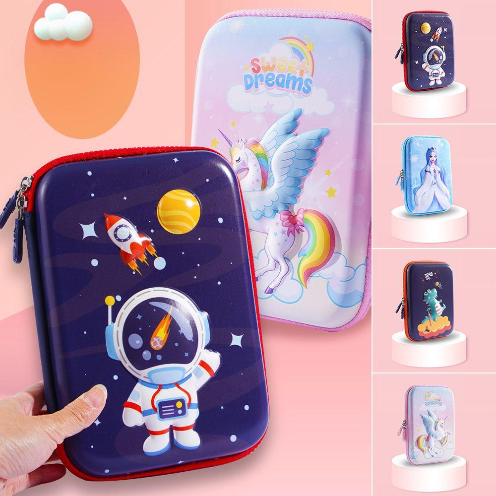 Túi Đựng Bút EVA Họa Tiết Kỳ Lân Dễ Thương