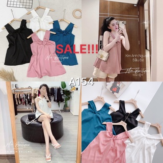 ÁO LỤA YẾM ĐAN CỔ CỰC HOT NỮ A154
