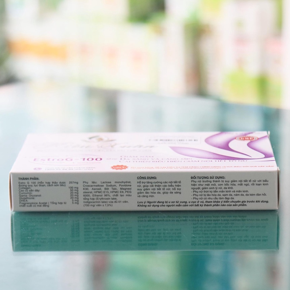 Viên uống Kiều Xuân – Hỗ trợ ngăn ngừa lão hóa, giữ mãi tuổi xuân (Hộp 20 viên)